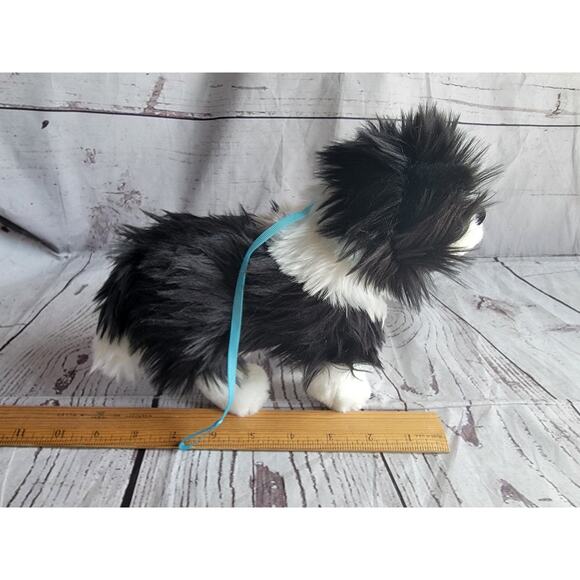 American Girl Saige's Dog Black White Boarder Collie Rembrandt Retired - Picture 8 of 8